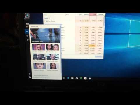 Windows 10   98% CPU or 99% Hard Disk