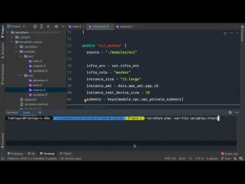 Using Terraform Module Output to have EC2 Servers use our VPC