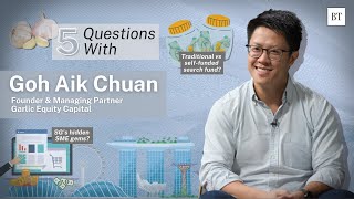 Are search funds the new path for aspiring founders? | 5 Questions With Goh Aik Chuan