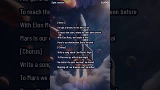 #ai #generated #aimusic #elon #musk #song #mars