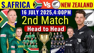 Tri Series 2025 2nd Match |South Africa vs New Zealand Details -Both Teams Final Playing 11|SA vs NZ