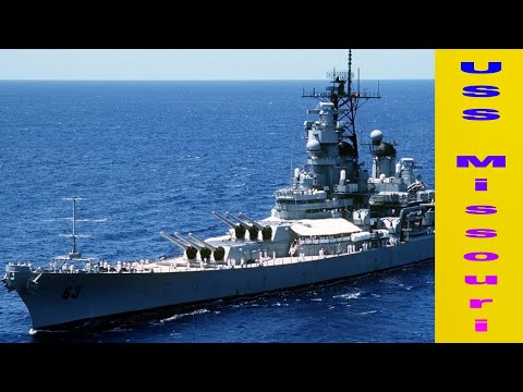 USS Missouri battleship