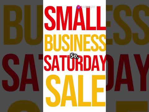 Support Small Shops today! #smallbusinesssaturday