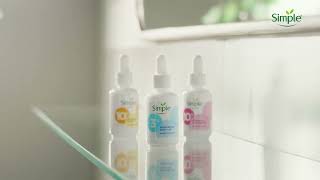 Try Simple’s Hyaluronic Acid and B5 Booster Serum!