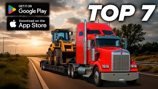 "TOP 7 MEJORES JUEGOS DE CAMIONES 2025 🚛 ¡Simuladores IMPRESIONANTES para tu MÓVIL!"