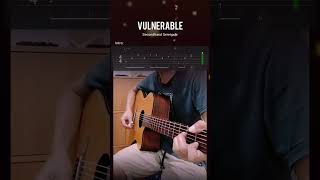 Vulnerable - Secondhand Serenade (Intro) #Vulnerable #Intro #Tab #Guitarlesson #Guitarcover