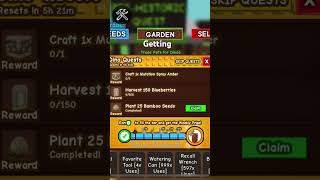 Getting bone blossom in roblox grow a garden #roblox #games #robloxyt #robloxgame