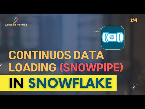 Continuous Data Loading (SNOWPIPE) in SNOWFLAKE | AccentFuture