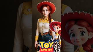 What If Toy Story Were Real : AI Brought Her to Life⚡#toystory #livingcartoon #fusion