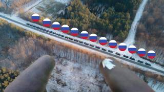 Ukrainian Kamikaze Drones Destroy a Huge CONVOY of russian Tanks in Toretsk region
