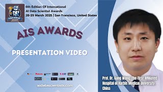 Prof. Dr. Gang Wang | Presentation Video #sciencefather #researchawards