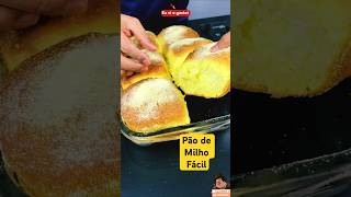 Como fazer Pão de Milho caseiro #receitas #comida #pão
