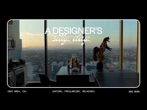 a graphic designer's silly little day | freelancing, cooking, and my first adult apartment