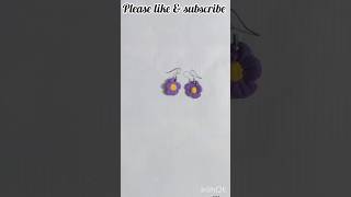 Supper clay diy earring.#earrings,#clay,#viraldiy,#shortsfeed,#shorttrending,#craft,#artandcraft,#yt