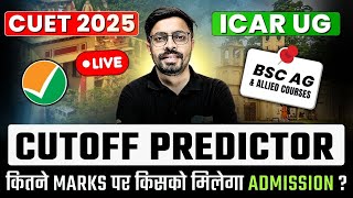 CUET ICAR UG 2025 Expected Cutoff After Result | ICAR UG Cutoff for BSc Agriculture Admission #cuet