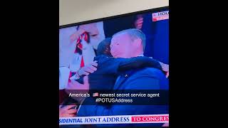 America’s newest secret service agent DJ #POTUSAddress