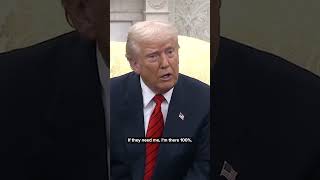 Trump speaks about the possibility of a government shutdown