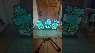 3D printed Navy Chief’s Mess Lightboxes #maker #3dprinting #diy  #navychief