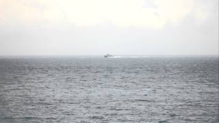 內埤海邊外海 光六飛彈快艇與基隆級驅逐艦(20110616)