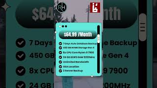 RedM Server Hosting - 99.9% uptime  #redm #reddeadredemption2 #gameserver #gamehosting