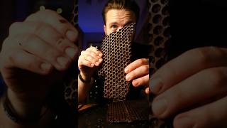 Bubble wrap chocolate 🍫 #viralchocolate #asmr #viralfood #chocolate #bubblewrap #food