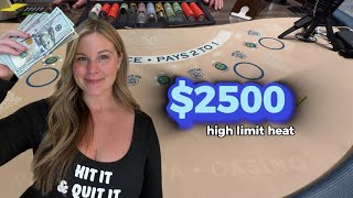 $2,500 Blackjack Session at M Resort | Private High Limit Table