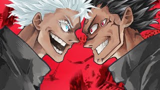GOJO VS SUKUNA FAN ANIMATION : How it feels to fight someone with the same skill level as you