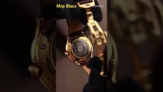 Titan Nebula Art Deco 18k Gold Skeleton Automatic Swiss calibre Leather Strap Watch for Men #nebula