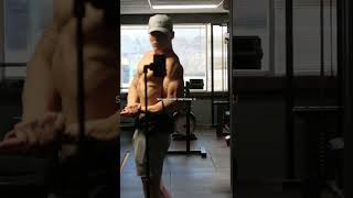 Gotta start somewhere bro #lift #follow #fitnessmotivation #zyzz #viral #fitness #like #subscribe