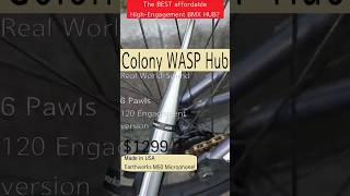 Colony WASP Hub real sounds with $1299 Microphone #sound #colony #bmx #hub #earthworks #m50