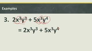 MATHatag 5.1 Polynomials (Addition of Polynomials)