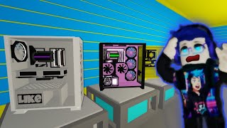 I build powerful pc in Roblox 😱