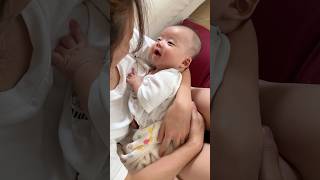 【おしゃべり中にカメラが気になる…】 #育児記録 #赤ちゃん #baby