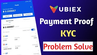 UBIEX Payment Proof | Earn 500 TK Daily | KYC Problem Solve BY RJ Studio 2020.