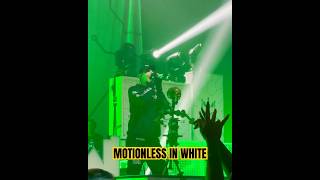 #motionlessinwhite c0de #live #music #shorts #2023