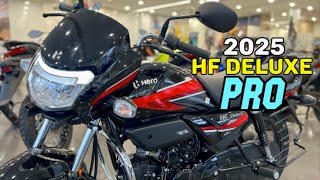 NEW BIKE LAUNCH ALERT 🚨| 2025 New Hero HF DELUXE PRO Detailed Review | 100cc Mileage king By Hero