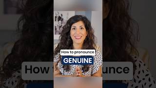 How to pronounce 'Genuine'
