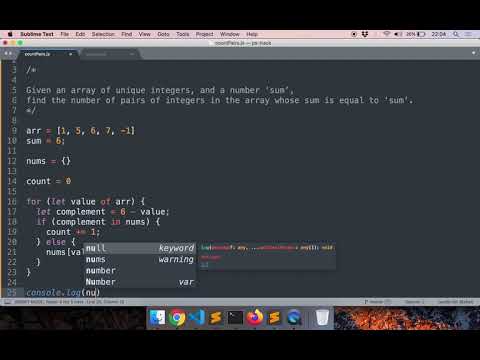 Problem Solving Track: Objects:  Part 6 - Counting pairs problem