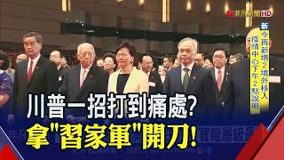 林鄭月娥資產凍結！美宣布制裁中港11官員 港澳事務主任夏寶龍也上榜│非凡新聞│20200808
