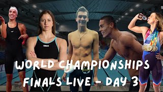 Day 3 Finals LIVE | World Aquatics Championships 2025 – Singapore