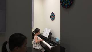hana học piano | luyện tập ngón tay và học nốt nhạc p2