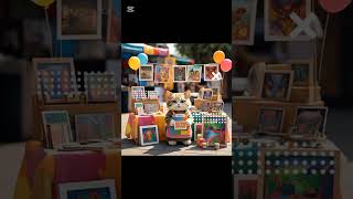 Cat buying a new bycycle#shortvideo