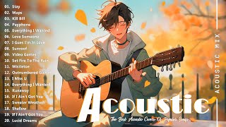 Best Acoustic Cover - Chill Acoustic Love Songs Playlist 2024 - Acoustic Guitar Songs Of All Time