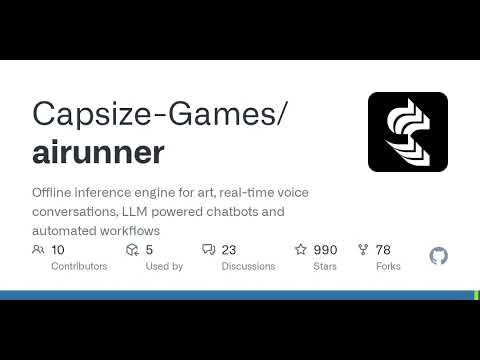 GitHub - Capsize-Games/airunner: Offline inference engine for art, real-time voice conversations,...