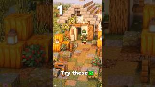 3 Minecraft Path Build Ideas✅💡