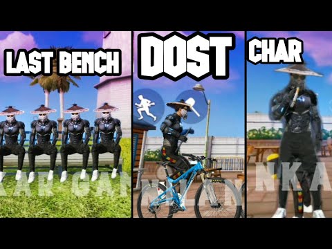#short Last Bench thi aur hum Dost thai Char🔥|| Full funny edited Video of ff🤪💥|| #gyanmahakal