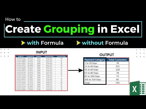 Excel pivot table grouping | Grouping fields in pivot table | Group data in excel