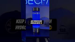 Hydrated With Hydrogen Water 😎. #infosec #water #hydrogen