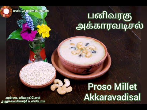 Proso Akkaravadisal |பனிவரகு அக்காரவடிசல் | Millet | Panivaragu Pongal / Barri / Varigulu / Baragu