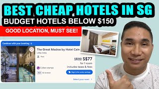 CHEAP HOTELS IN SINGAPORE 2025 | BEST AFFORDABLE HOTELS SINGAPORE 2025